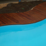 Piscina madera ipe aceitada Barcelona 53