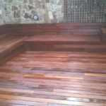 Terraza chill out de tarima tropical en Barcelona 5