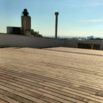 Terraza patio tarima madera pino cuperizado Barcelona 20