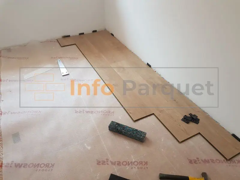 Kit de montajke de suelo laminado cuñas palanca y taco de golpear