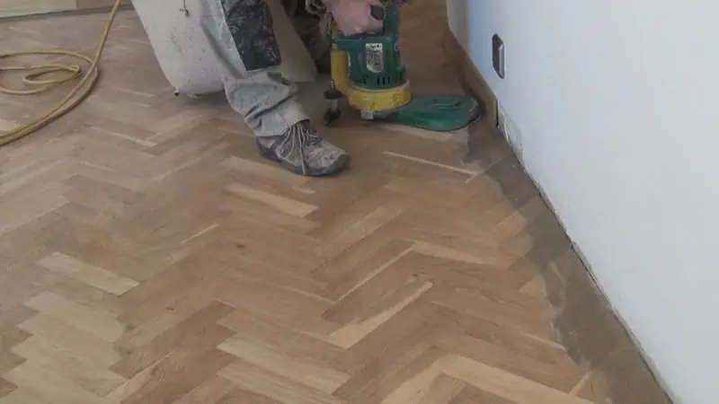Orillera para pulir parquet