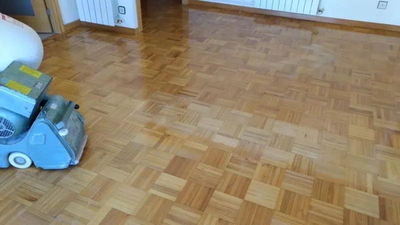 Parquet de mosaico o damas
