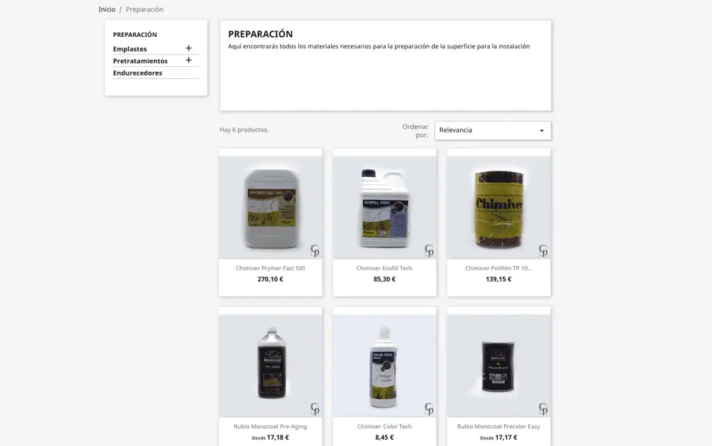centraldeparquet.com la tienda online para profesionales del parquet