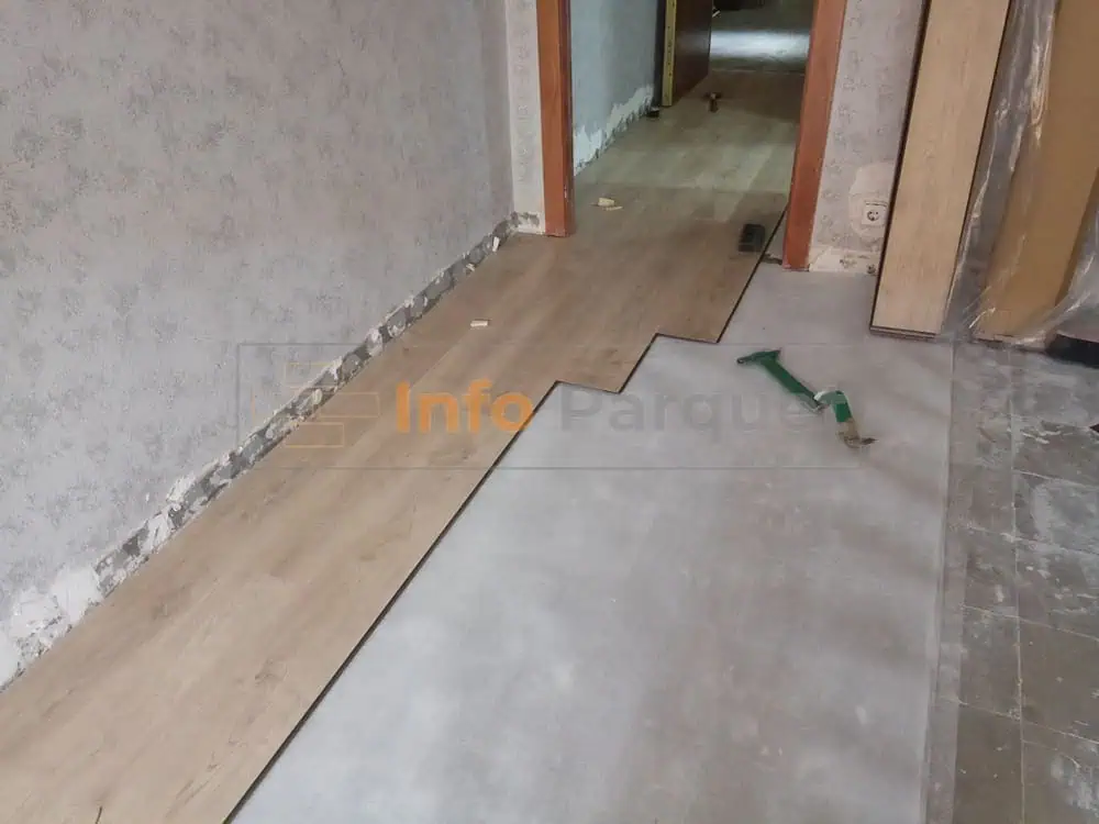Suelo laminado sistema flotante