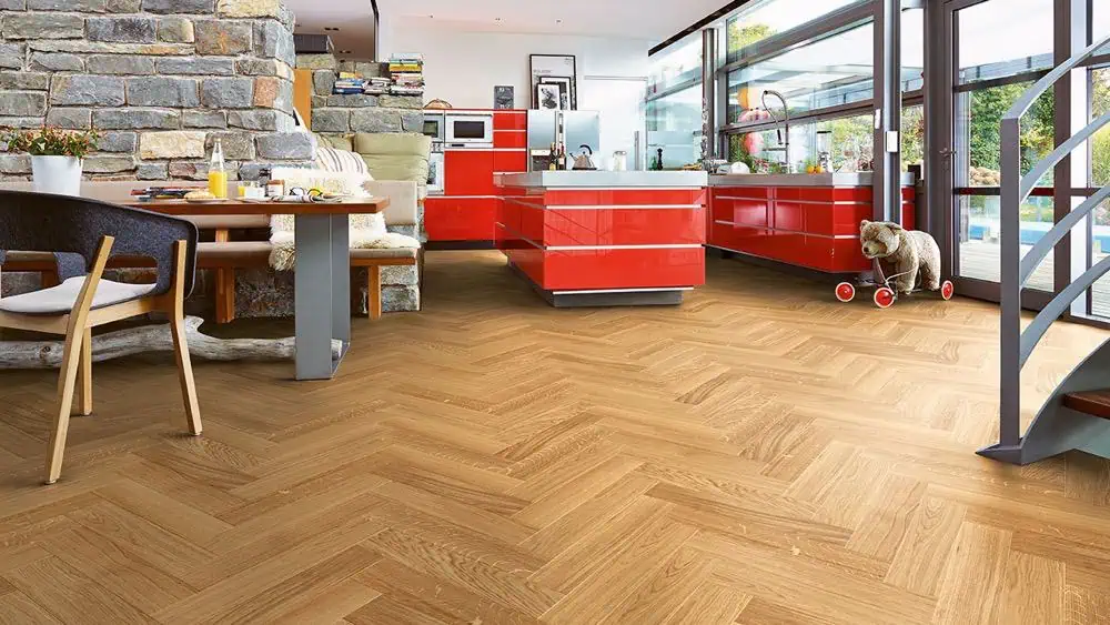 Suelo laminado Meister en espiga
