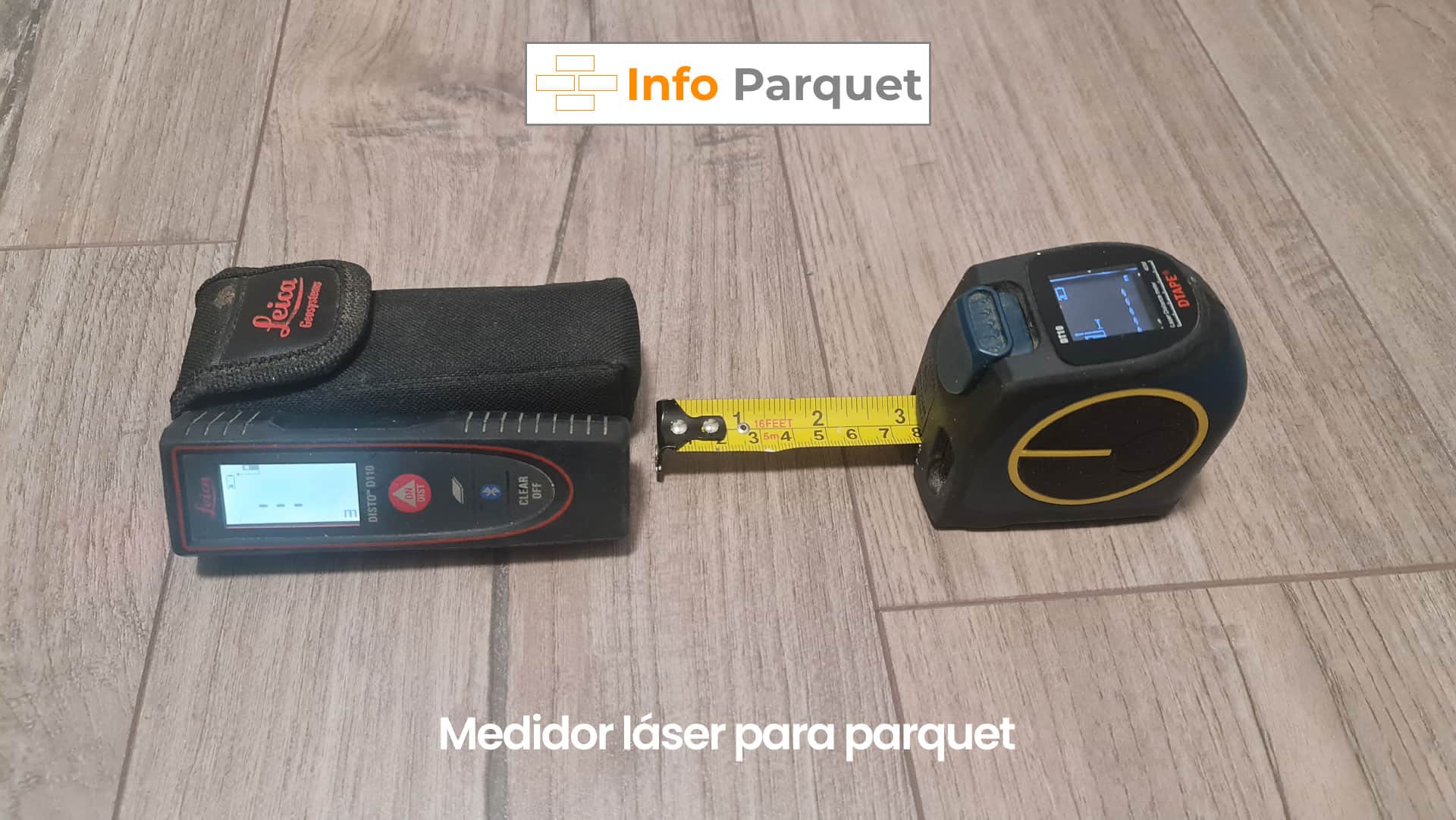medidores laser para parquet