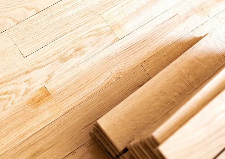 Tablilla encolada de roble