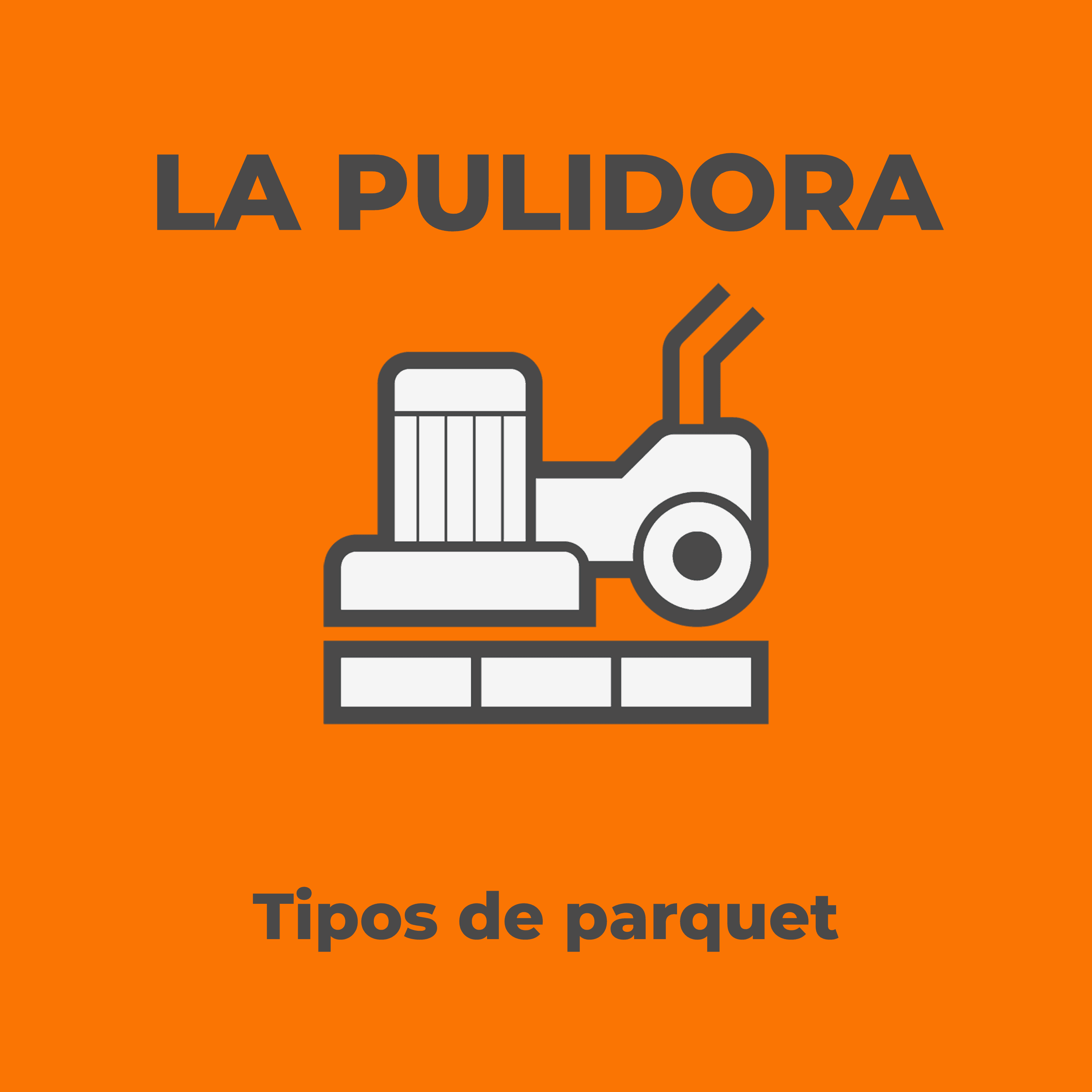 La pulidora 3 Tipos de parquet