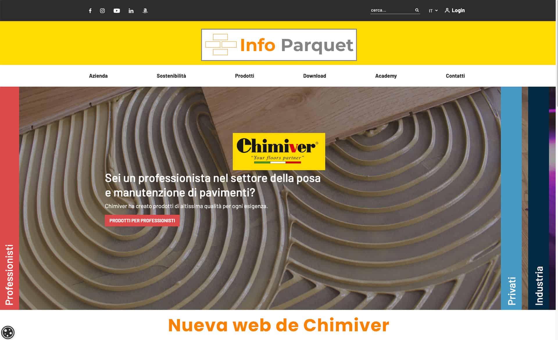 Nueva web de Chimiver