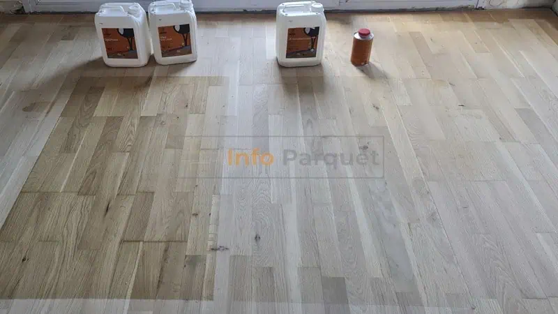 Muestras barniz invisible