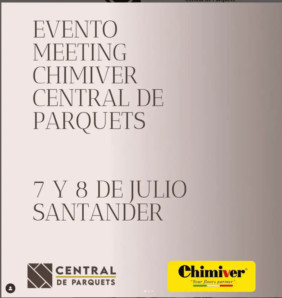 evento chimiver.png Evento de Chimiver en Santander