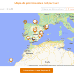 mapa de profesionales parquetistas