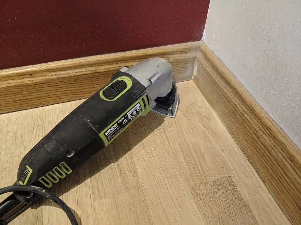 Como terminar los rincones en una restauración de parquet