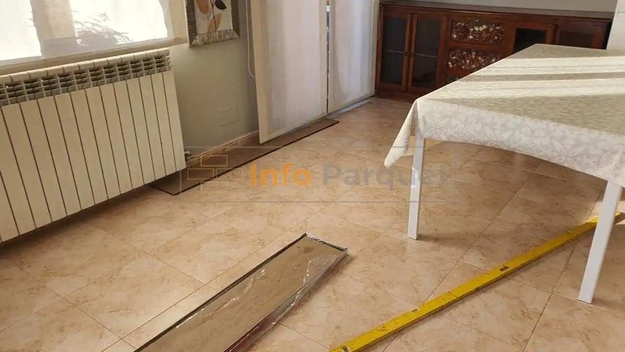 Suelos laminado sobre gres