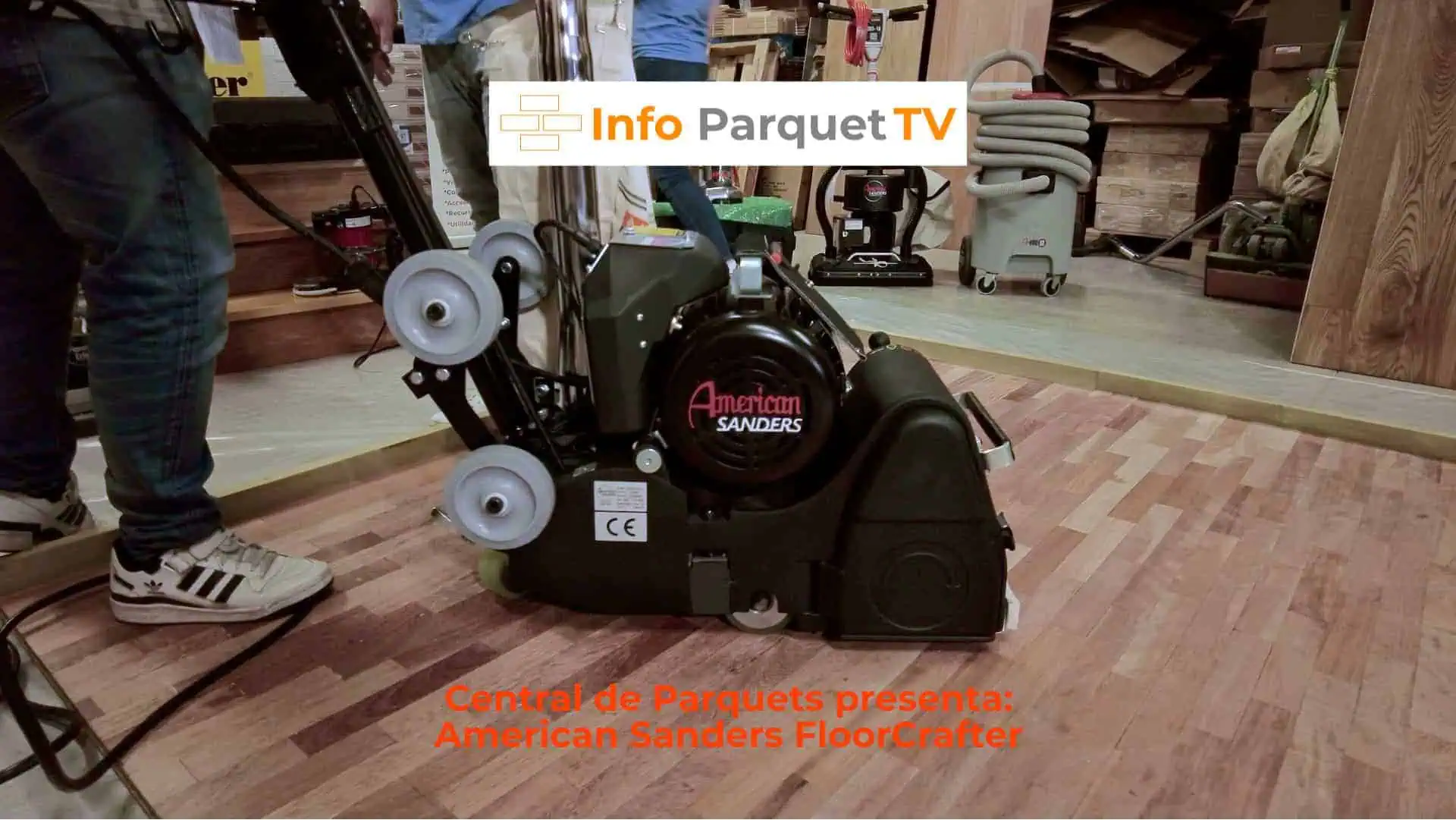 Central de Parquets presenta American Sanders FloorCrafter