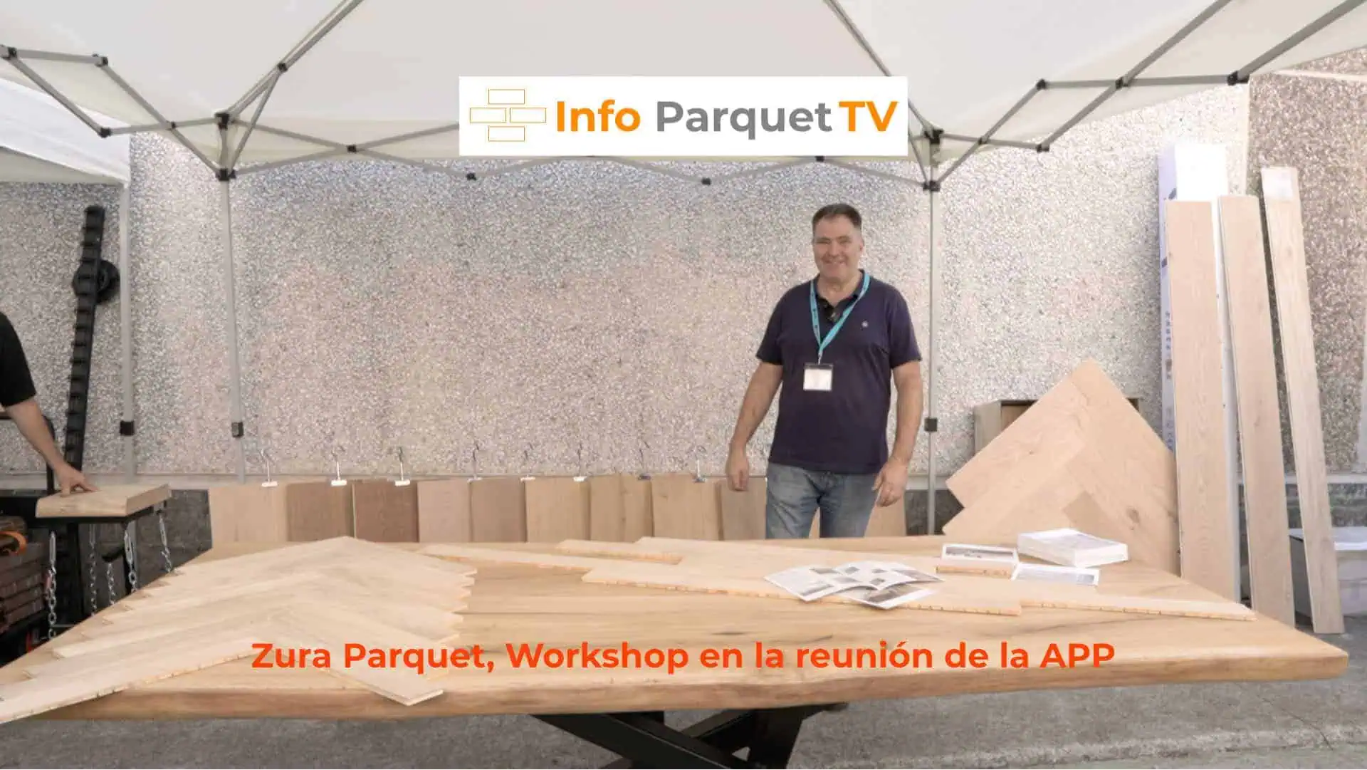 Zura Parquet, Workshop en la reunión de la APP