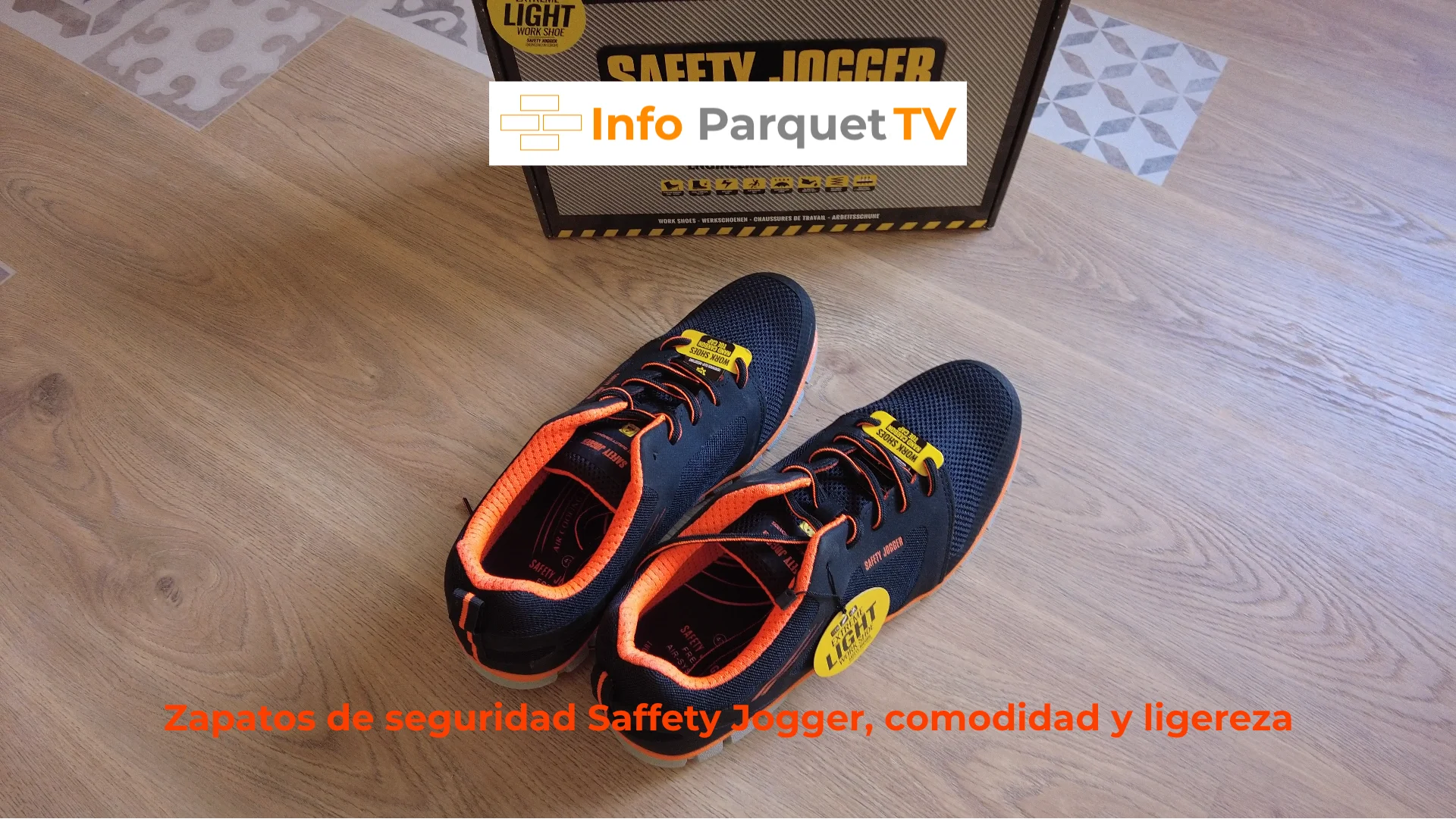 Zapatos de seguridad Saffety Jogger, comodidad y ligereza