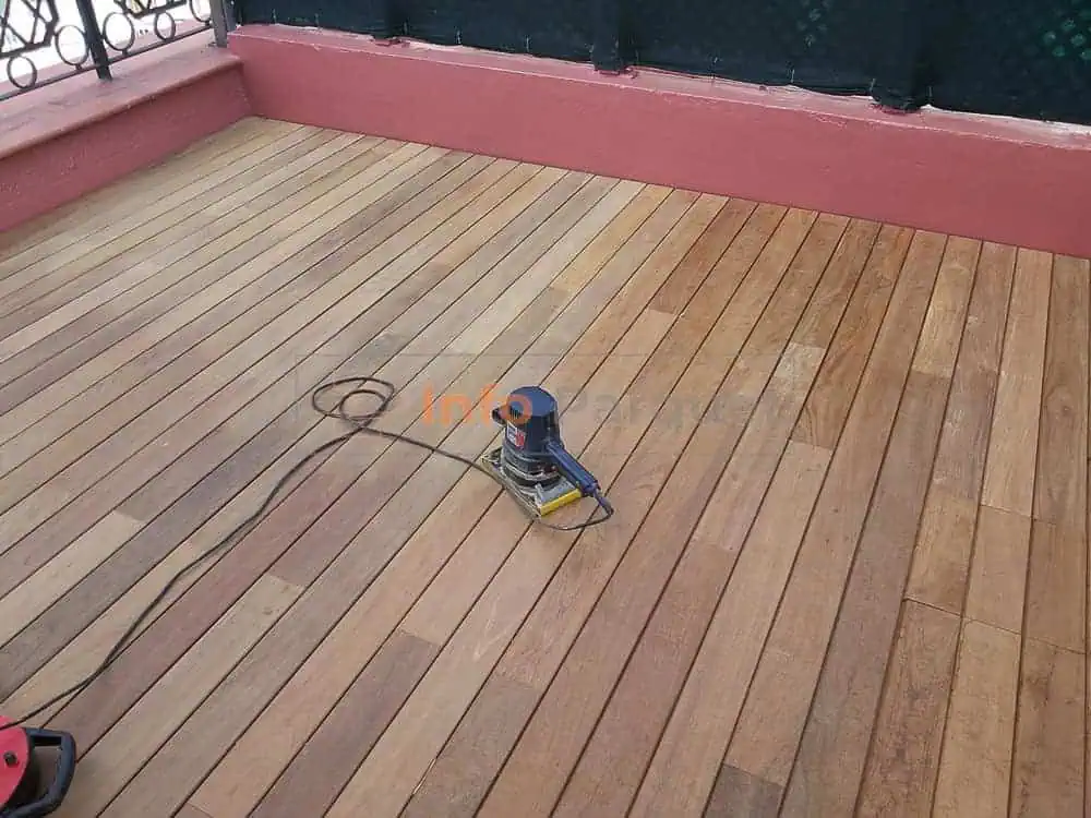 Lijando tarima exterior