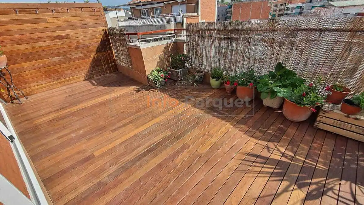 instalacion profesional de tarima exterior