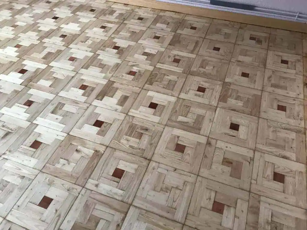 parquet guardo parquet de taco