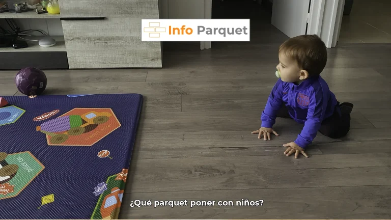 ¿Qué parquet poner con niños?