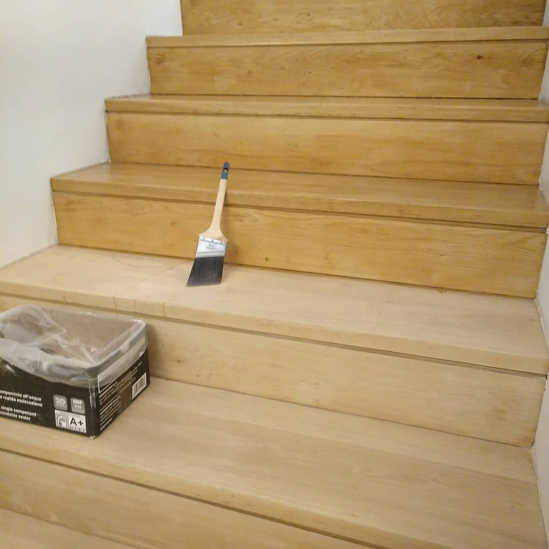 restauracion de escalera