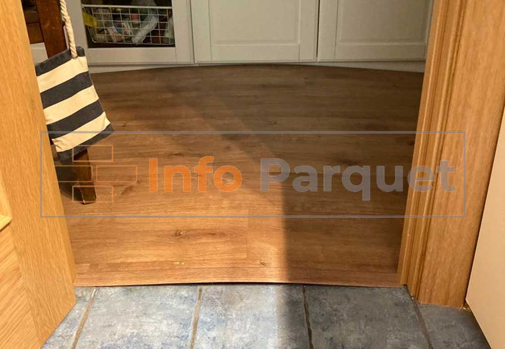 Parquet levantado por falta de dilatacion