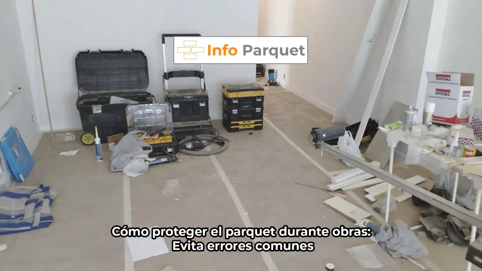 Cómo proteger el parquet durante obras: Evita errores comunes