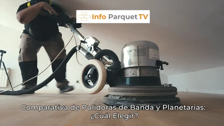 Comparativa de Pulidoras de Banda y Planetarias para Parquet ¿Cuál Elegir?