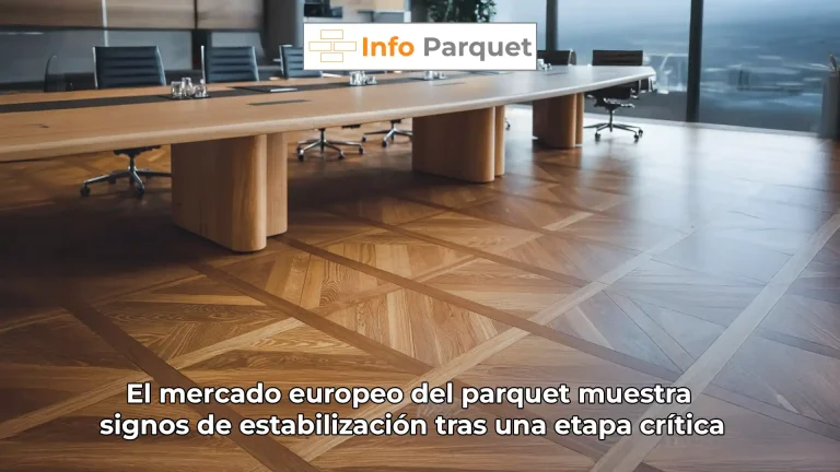 El mercado europeo del parquet muestra signos de estabilización tras una etapa crítica