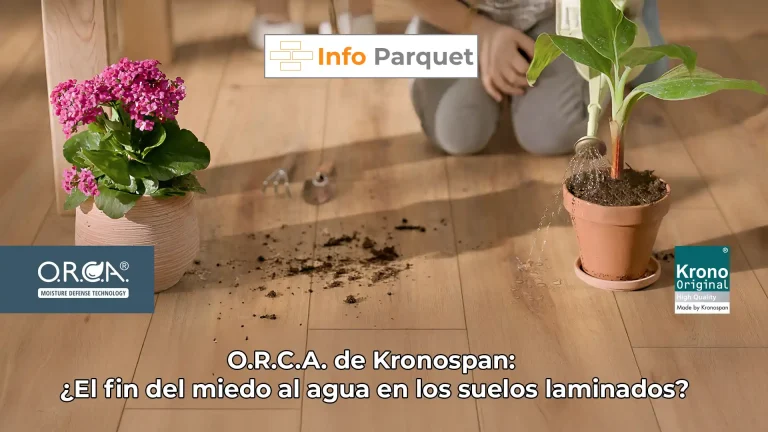 O.R.C.A. de Kronospan ¿El fin del miedo al agua en los suelos laminados?