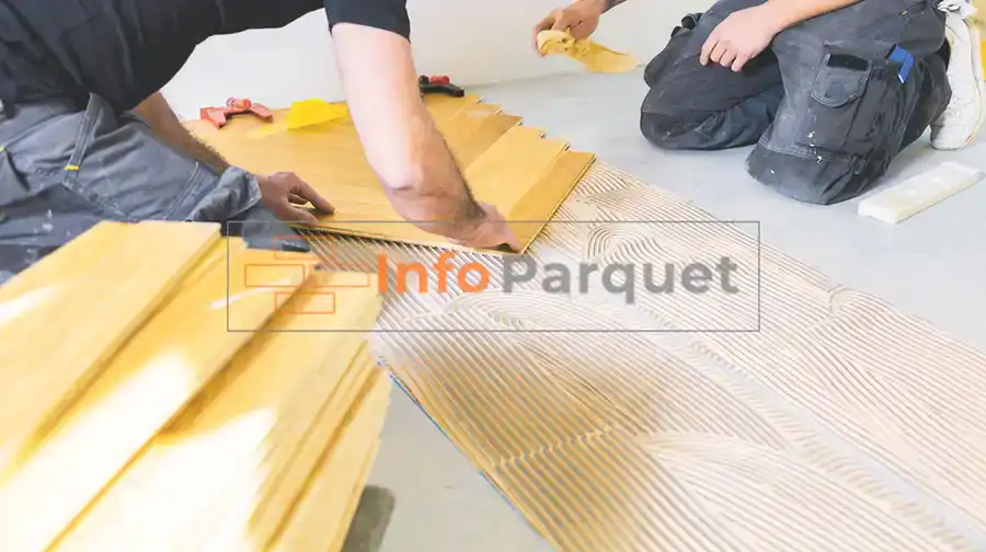 guarda todo los datos de la instalacion de parquet