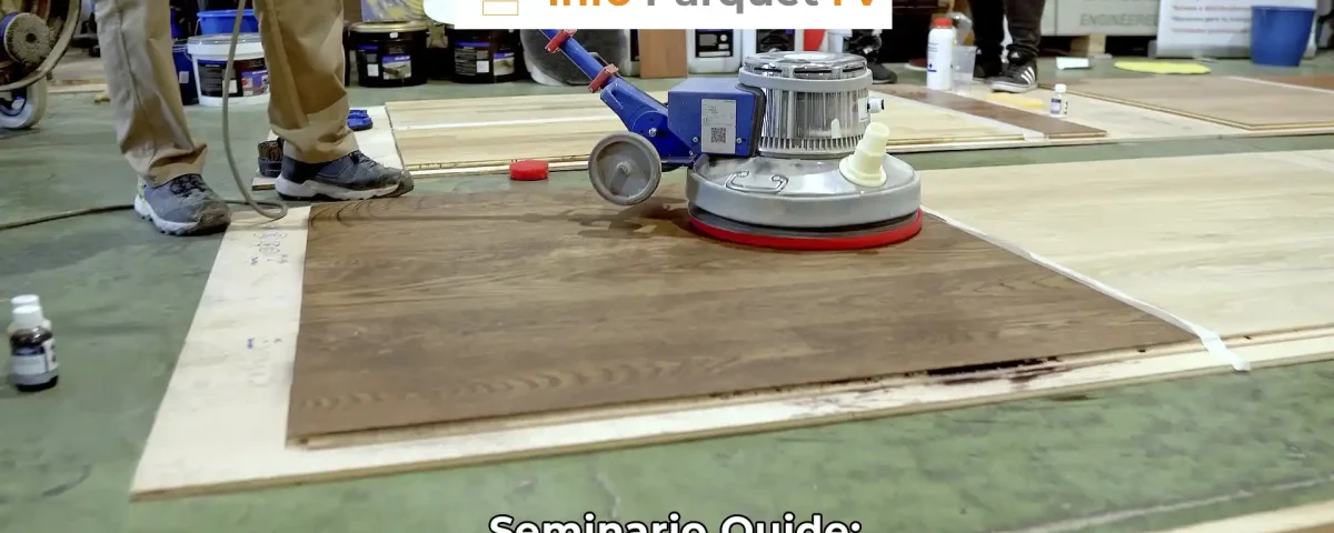 Aplicación de Tintes al Agua para Parquet Parte 1
