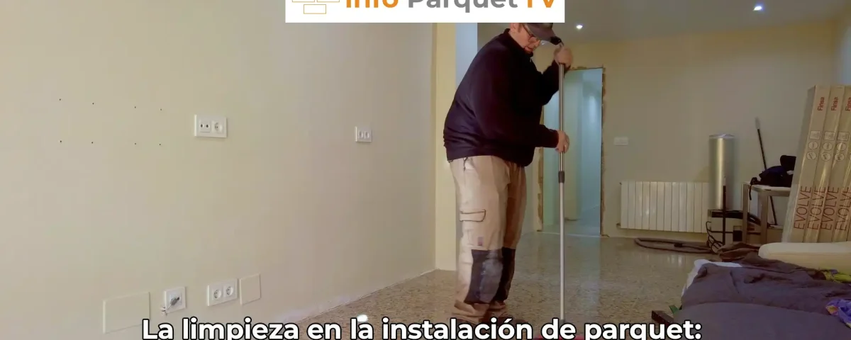 Limpieza instalando parquet