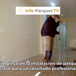 Limpieza instalando parquet