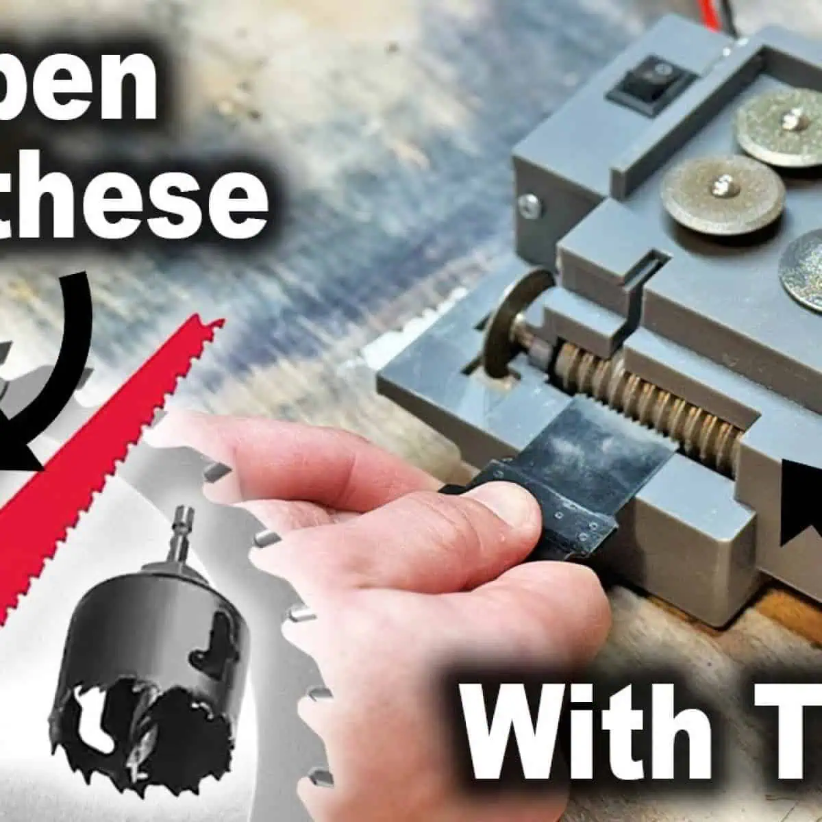 Tigers Teeth Blade Sharpener