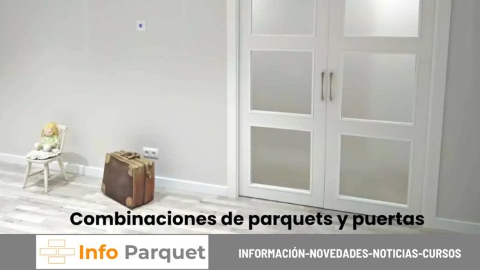 Combinaciones de parquets y puertas