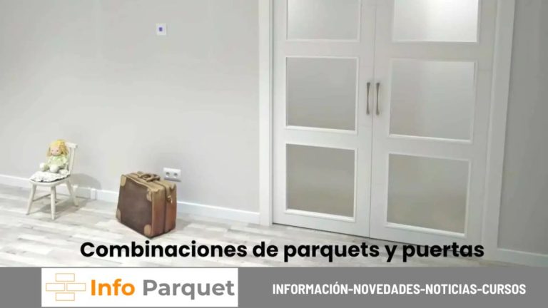 Combinaciones de parquets y puertas