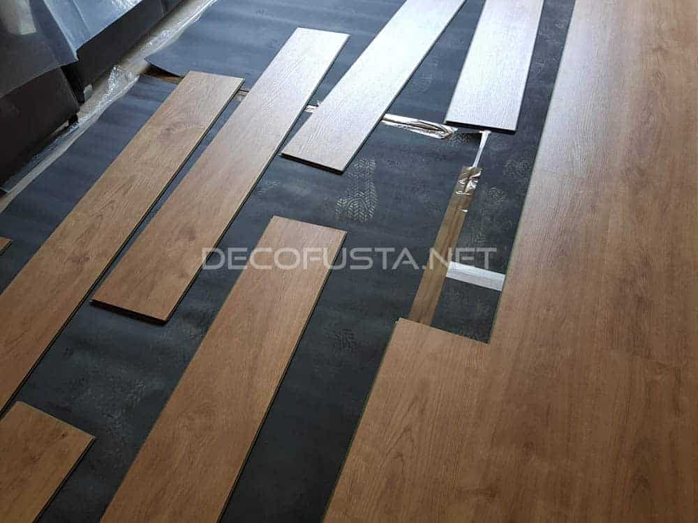 Instalando el suelo laminado