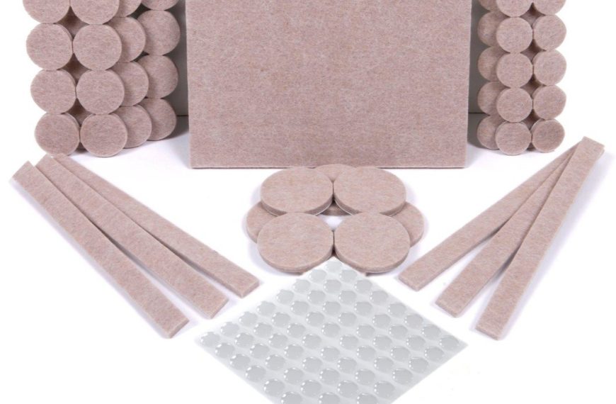 Fieltros para muebles: cómo proteger el parquet y el laminado