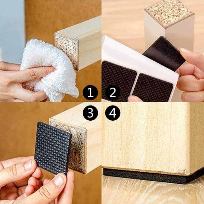 como poner los fieltros